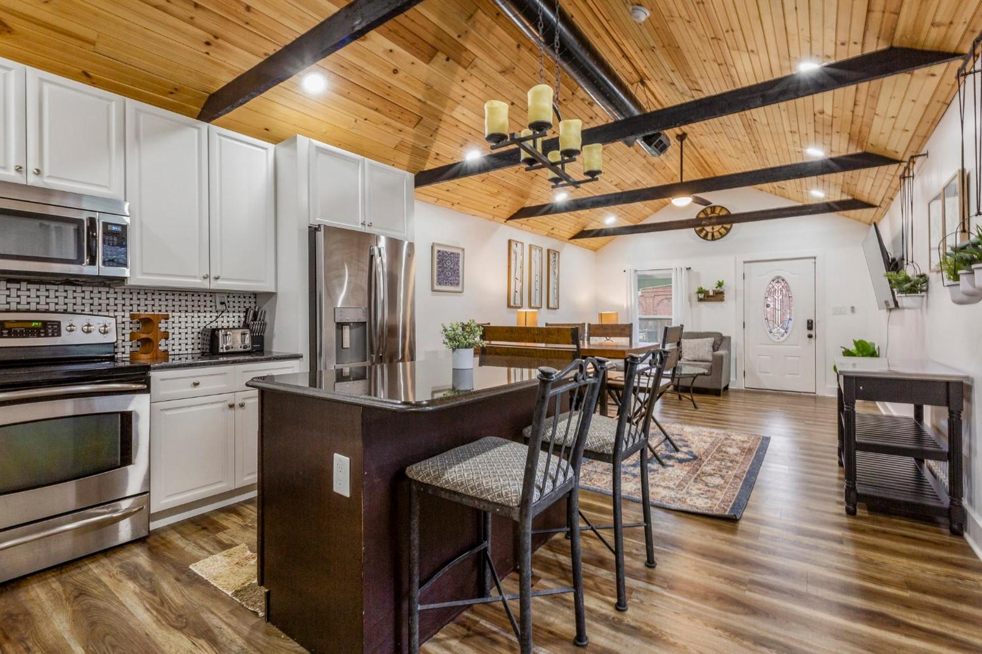 Cozy 3Br Downtown Red Door House Villa Jeffersonville Exterior foto